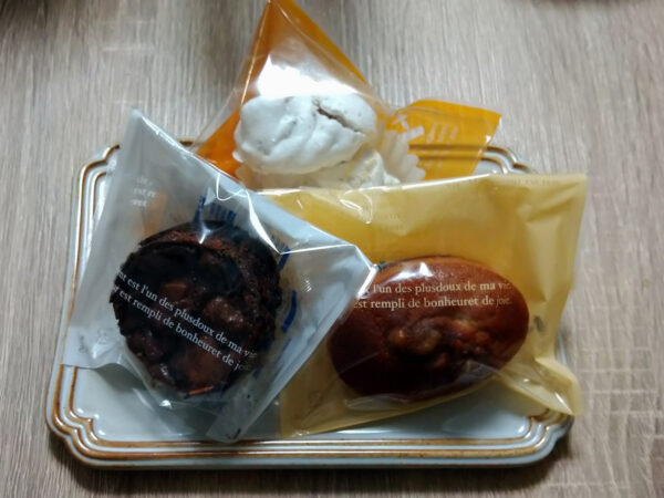 焼き菓子3種の画像1